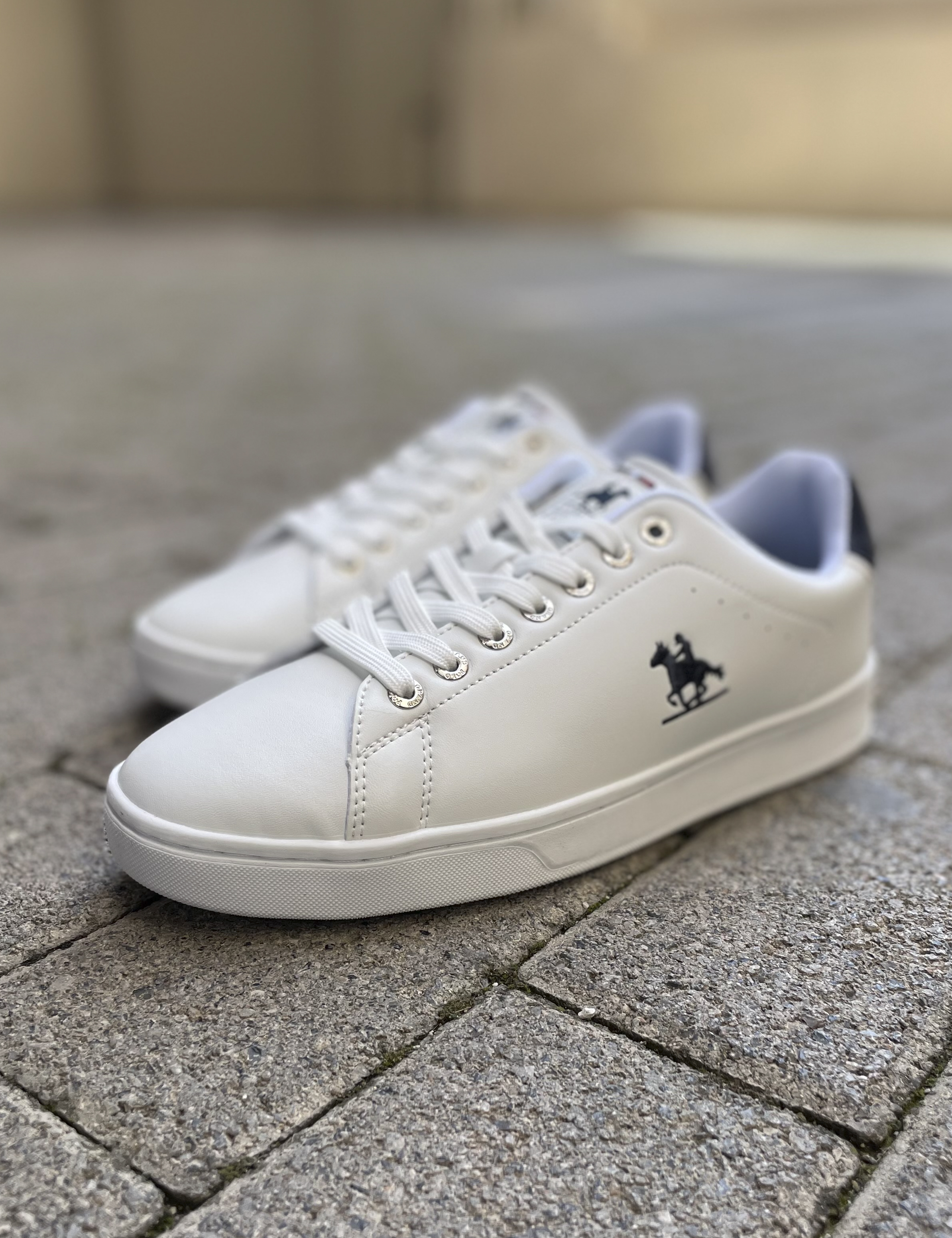 US GRAND POLO US GRAND POLO ανδρικά λευκά casual sneakers GPM514000